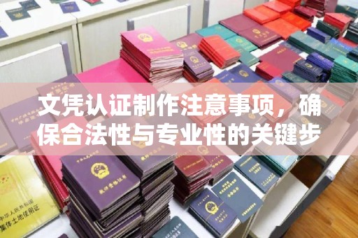 桥头文凭认证制作注意事项，确保合法性与专业性的关键步骤