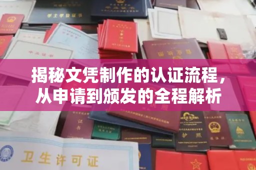 桥头揭秘文凭制作的认证流程，从申请到颁发的全程解析