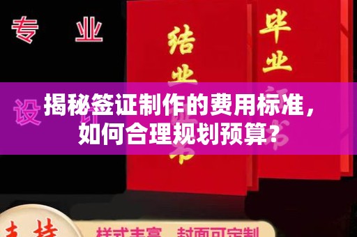桥头揭秘签证制作的费用标准，如何合理规划预算？