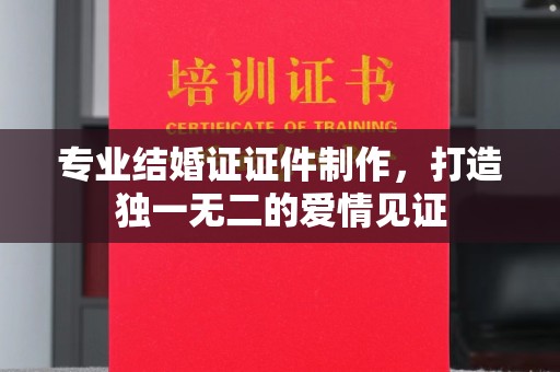 桥头专业结婚证证件制作，打造独一无二的爱情见证