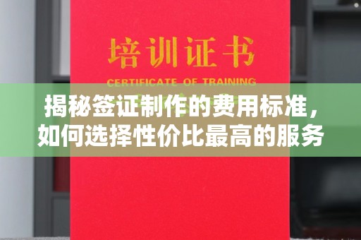 桥头揭秘签证制作的费用标准，如何选择性价比最高的服务？