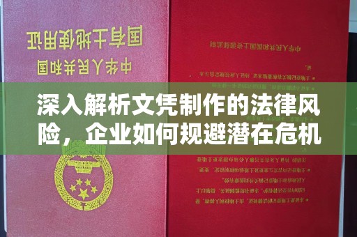 桥头深入解析文凭制作的法律风险，企业如何规避潜在危机