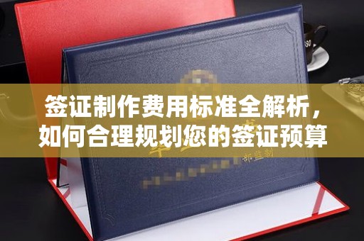 桥头签证制作费用标准全解析，如何合理规划您的签证预算？